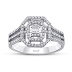 0.31 ct. Diamant Baguette Ring