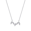 0.26 ct. Diamant Baguette Trend Halskette