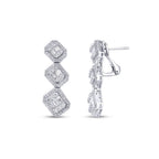 1.30 ct. Diamant Baguette Ohrringe