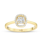 0.66 Karat Diamant Baguette Set