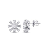 0.45 ct. Diamant Baguette Ohrringe