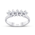 0.15 ct. Diamant Fünf-Stein Ring