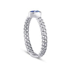 0.25 ct. Saphir Ring