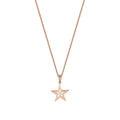 0.01 ct. Diamant Trend Stern Halskette