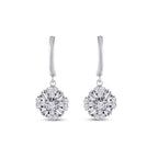 0.77 ct. Diamant Baguette Ohrringe