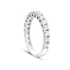 0.80 ct. Diamant Halb-Eternity Ring
