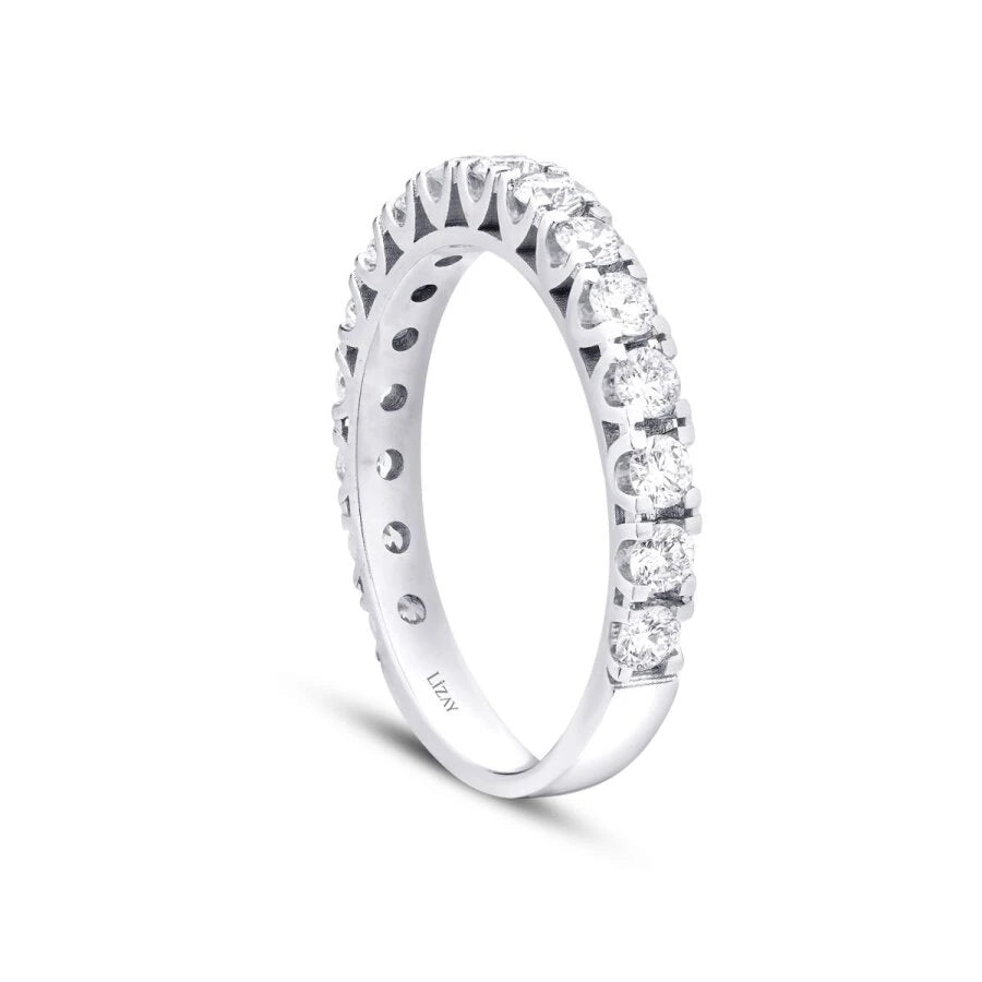 0.80 ct. Diamant Halb-Eternity Ring