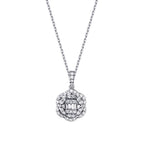 0.31 ct. Diamant Baguette Trend Halskette