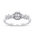 0.32 ct. Diamant Baguette Ring