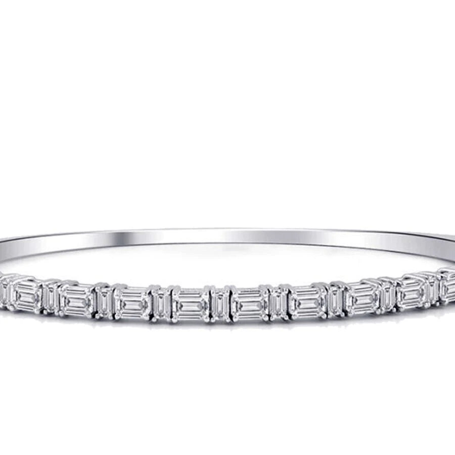 3.06 ct. Diamant Baguette Armreif