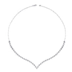 Gold Baguette Design Halskette