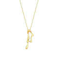Gold Design Halskette