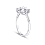 0.30 ct. Diamant Baguette Stern Ring