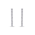 0.54 ct. Diamant Tennis Ohrringe