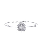 1.13 ct. Diamant Baguette Armreif