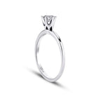 0.40 ct. Diamant Rund Solitär Verlobungsring