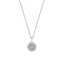 0.45 ct. Diamant Baguette Halskette