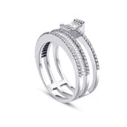 0.77 ct. Diamant Baguette Ring