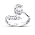 0.29 ct. Diamant Baguette Ring