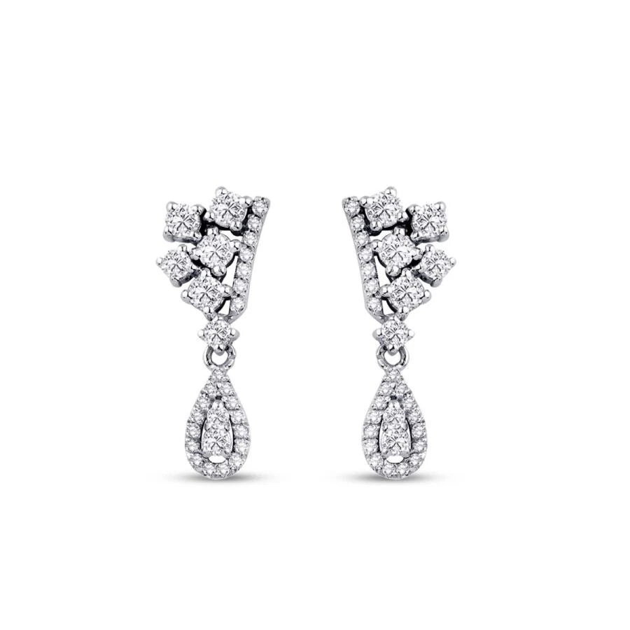 0.64 ct. Diamant Trend Ohrringe