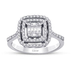 0.46 ct. Diamant Baguette Ring