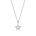 0.11 ct. Diamant Trend Stern Halskette