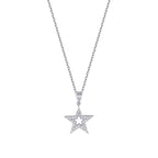 0.11 ct. Diamant Trend Stern Halskette