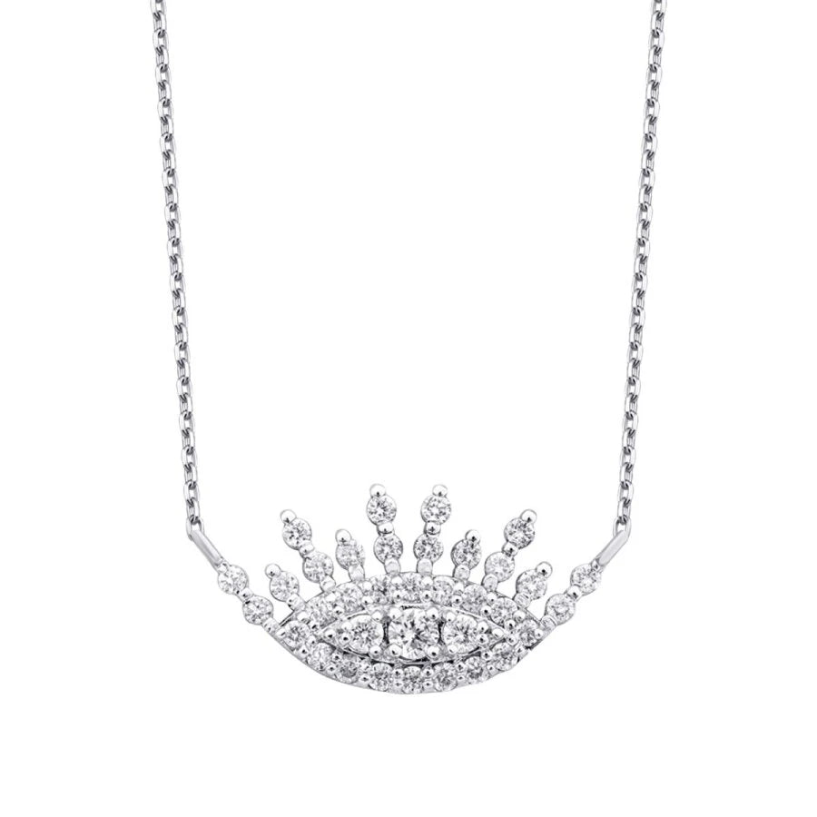 0.30 ct. Diamant Augen Halskette