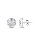 0.20 ct. Diamant Baguette Ohrringe