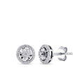 0.15 ct. Diamant Rund Ohrringe