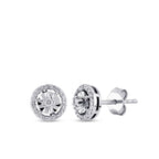 0.15 ct. Diamant Rund Ohrringe