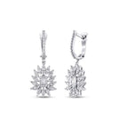 0.91 ct. Diamant Baguette Ohrringe