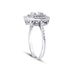 0.54 ct. Diamant Baguette Ring