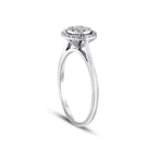 0.09 ct. Diamant Rund Ring