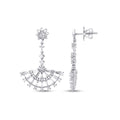 1.12 ct. Diamant Baguette Ohrringe