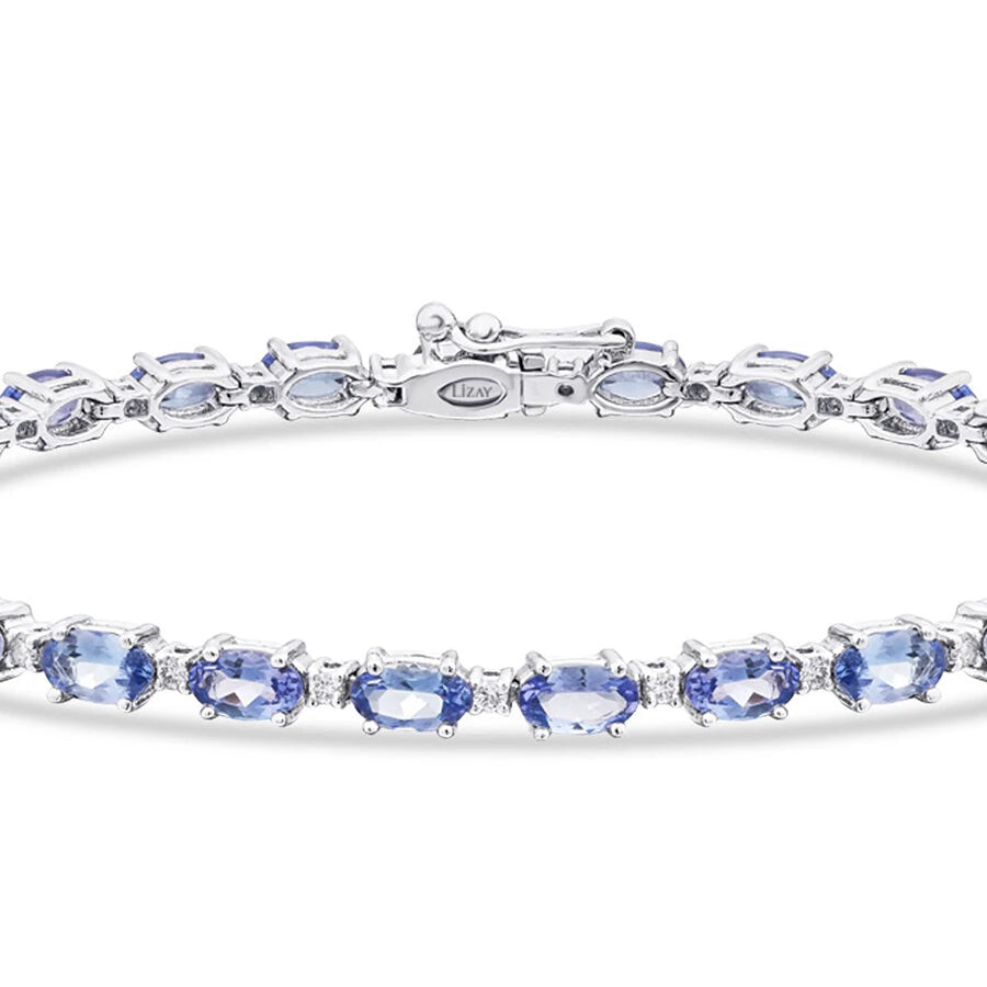 6.73 ct. Diamant Tansanit Armband