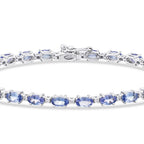 6.73 ct. Diamant Tansanit Armband