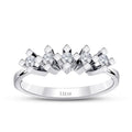 0.40 ct. Diamant Fünf-Stein Ring