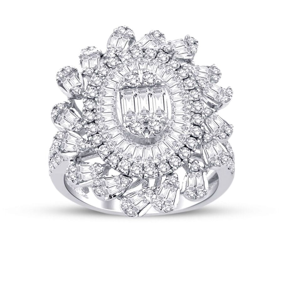 2.13 ct. Diamant Baguette Ring