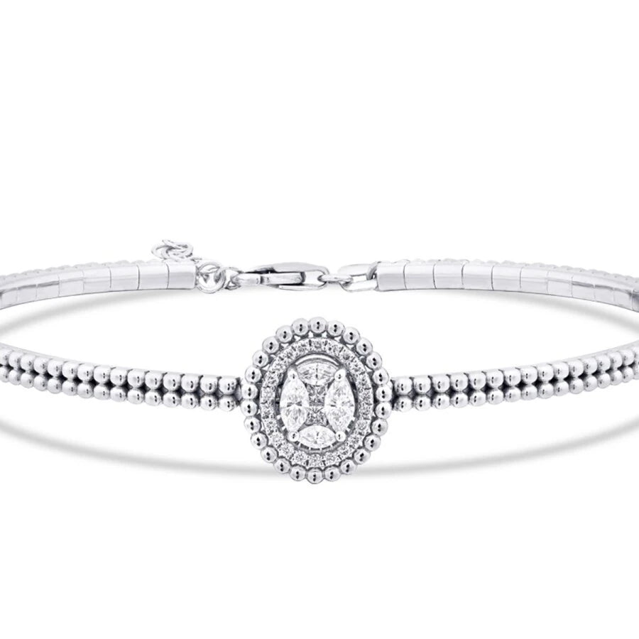 0.61 ct. Diamant Trend Armreif