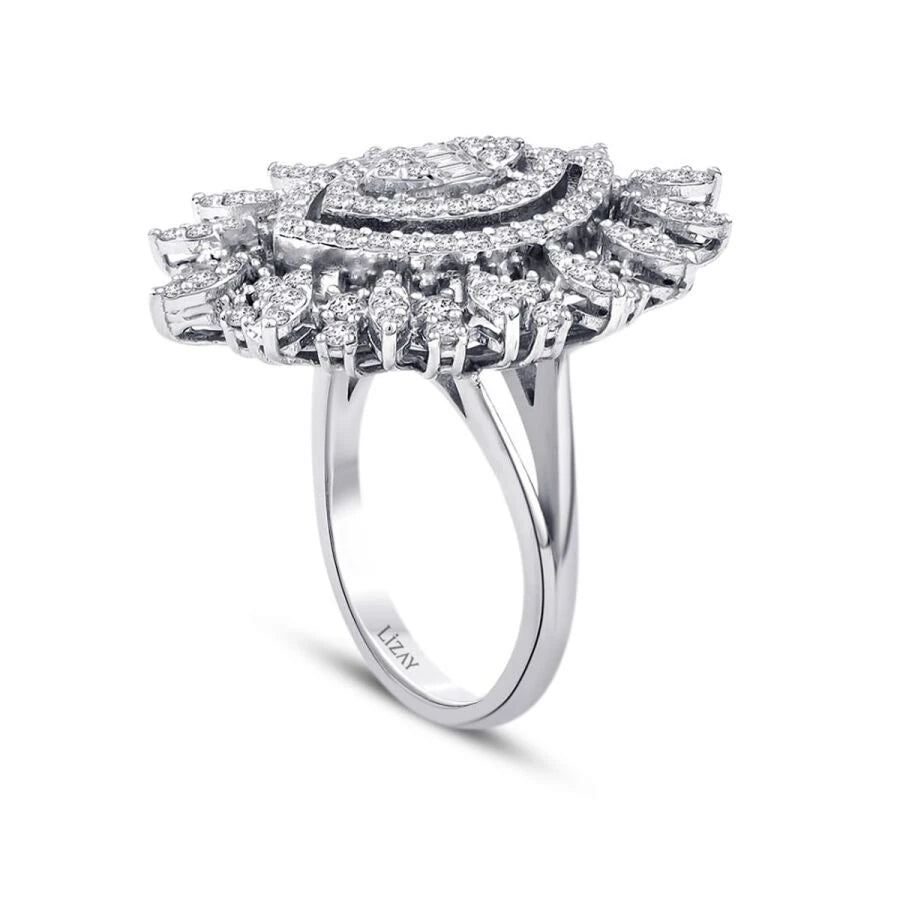 1.48 ct. Diamant Baguette Ring