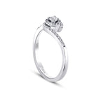 0.29 ct. Diamant Rund Solitär Trend Verlobungsring