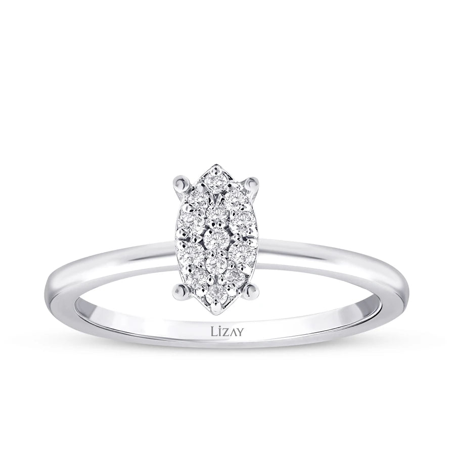 0.13 ct. Diamant Trend Ring