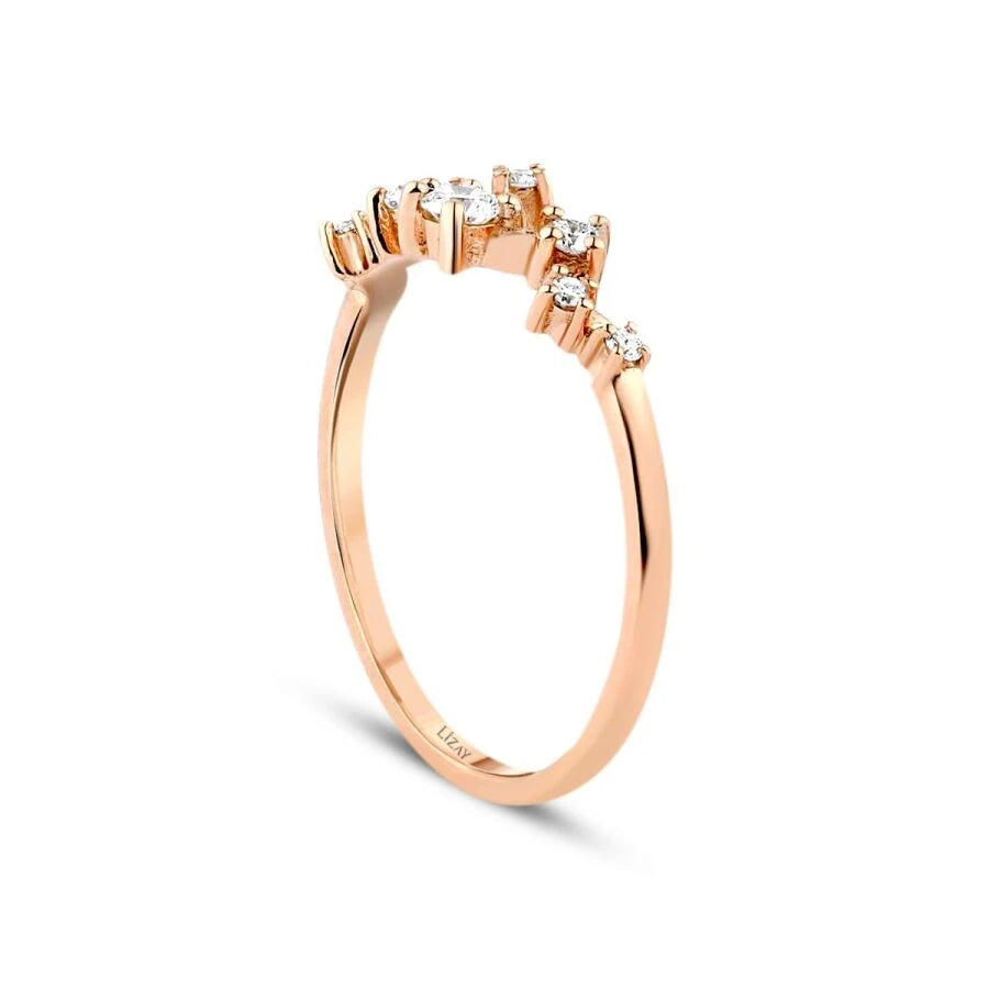 0.20 ct. Diamant Trend Ring