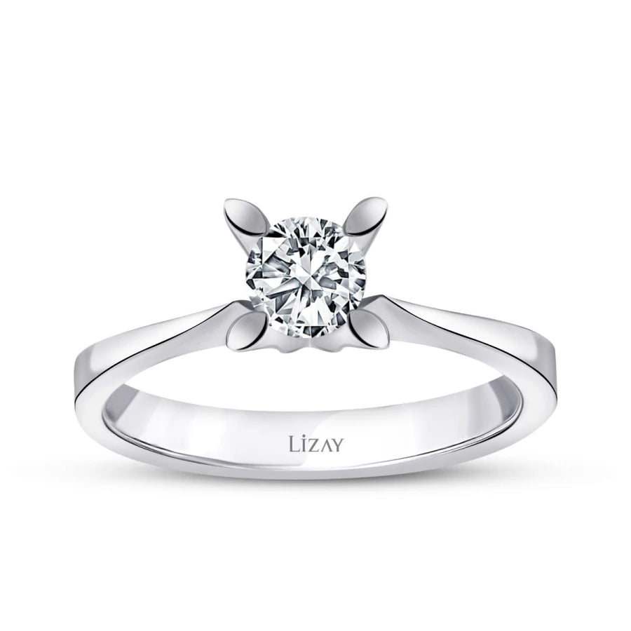 0.50 ct. Diamant Rund Solitär Verlobungsring
