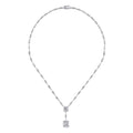 2.39 ct. Diamant Baguette Halskette