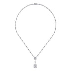 2.39 ct. Diamant Baguette Halskette