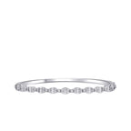1.11 ct. Diamant Baguette Armreif