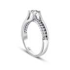 0.45 ct. Diamant Rund Solitär Verlobungsring