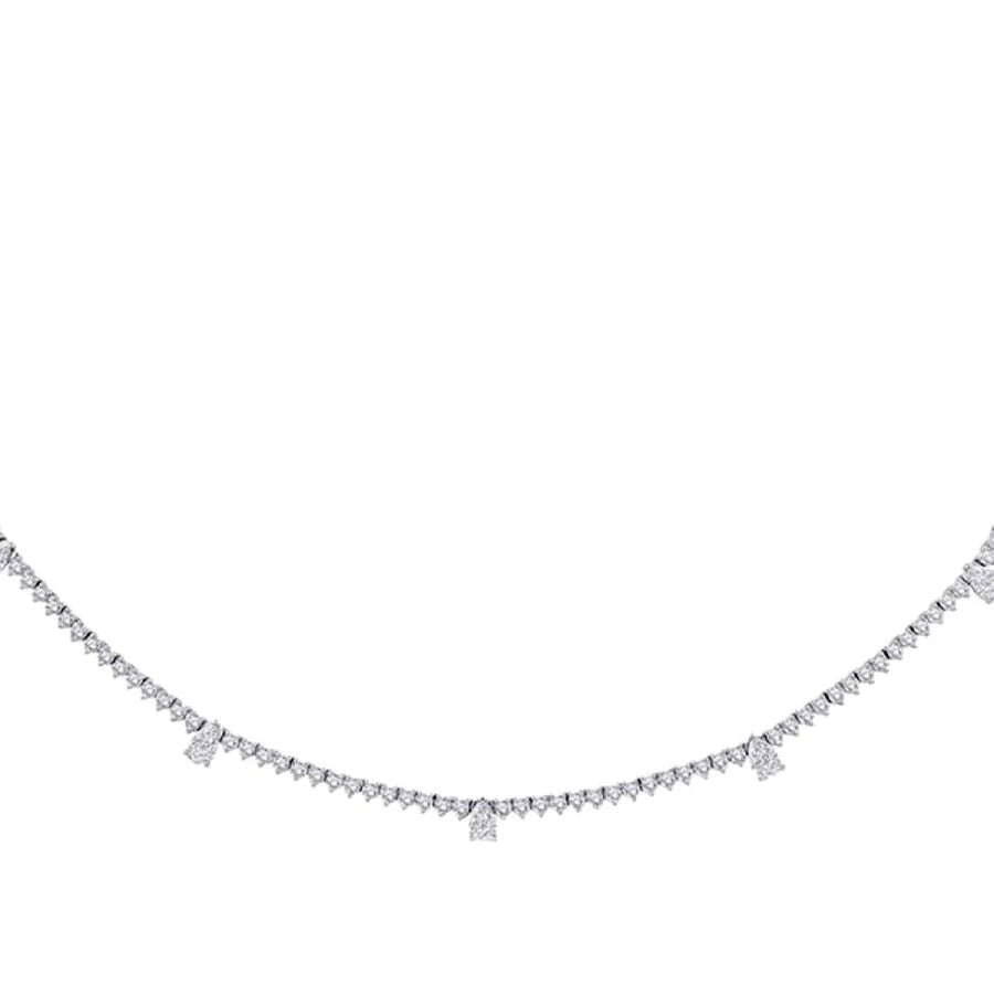 4.02 ct. Diamant Halskette